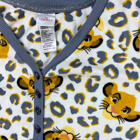 Disney Lion King Simba Leopard Print Pajama Set - Picture 4 of 4